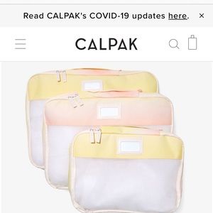Cal pak Packing Cubes